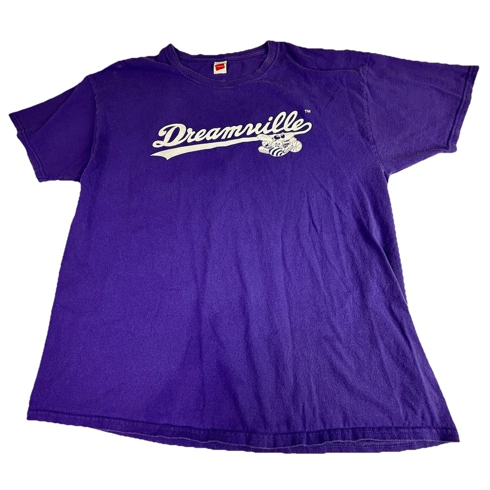 Dreamville Charlotte Hornets Tshirt XL Purple SS J Cole JID Hip Hop Rap Bball